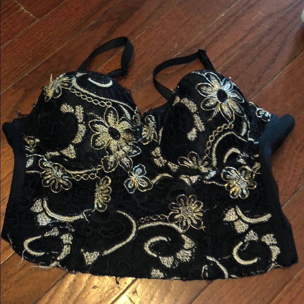 push up crop top